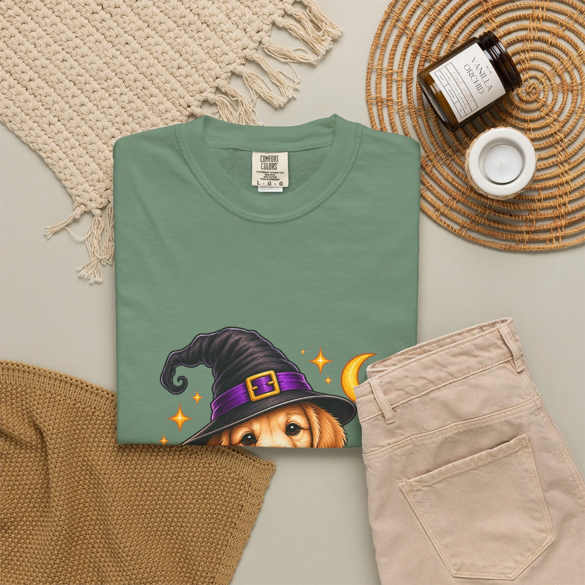 Halloween Dog Pumpkin T-Shirt - Image 29