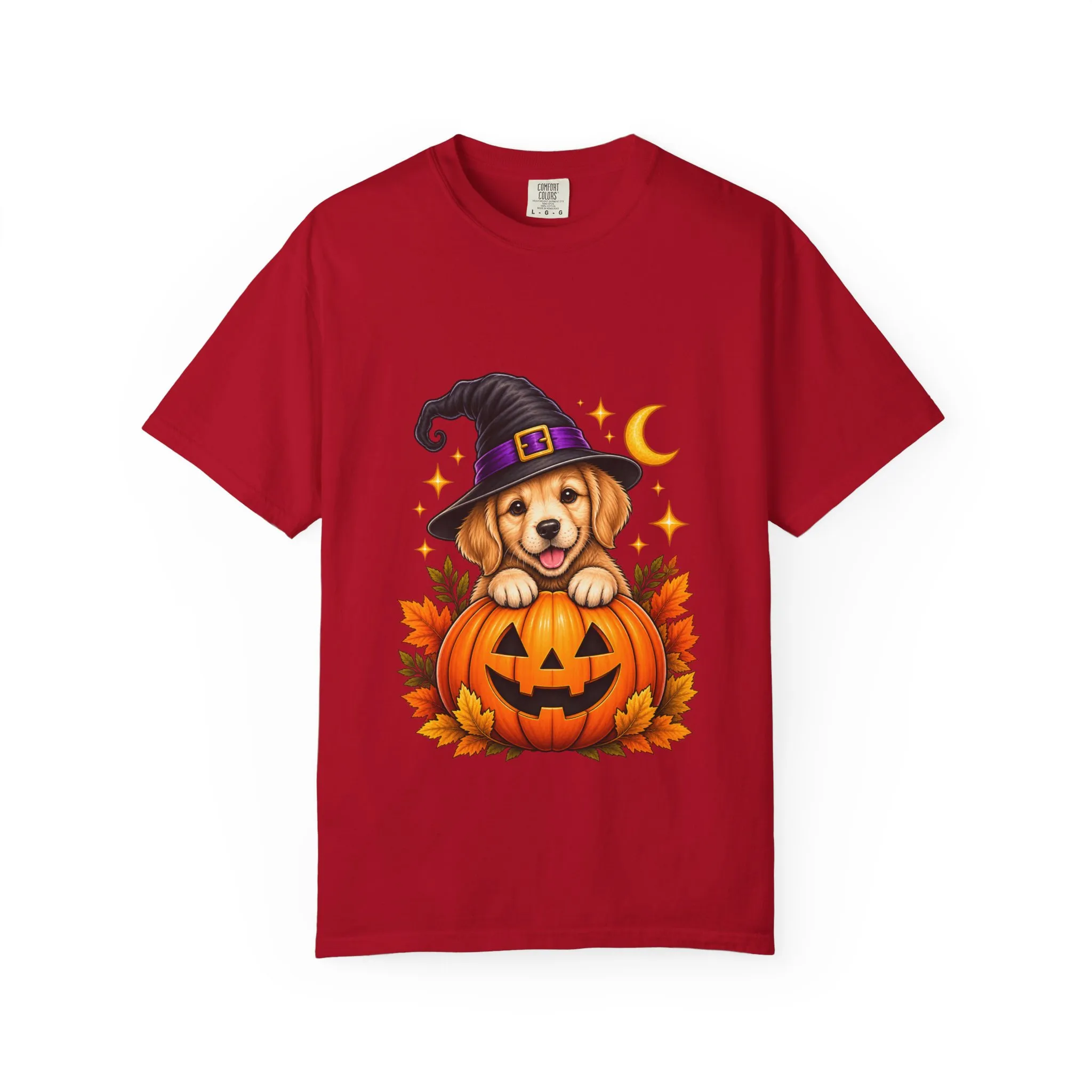 Halloween Dog Pumpkin T-Shirt - Image 71