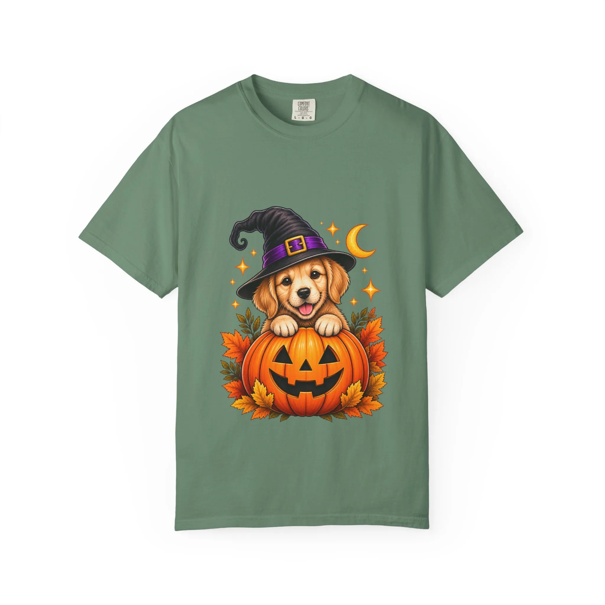 Halloween Dog Pumpkin T-Shirt - Image 26