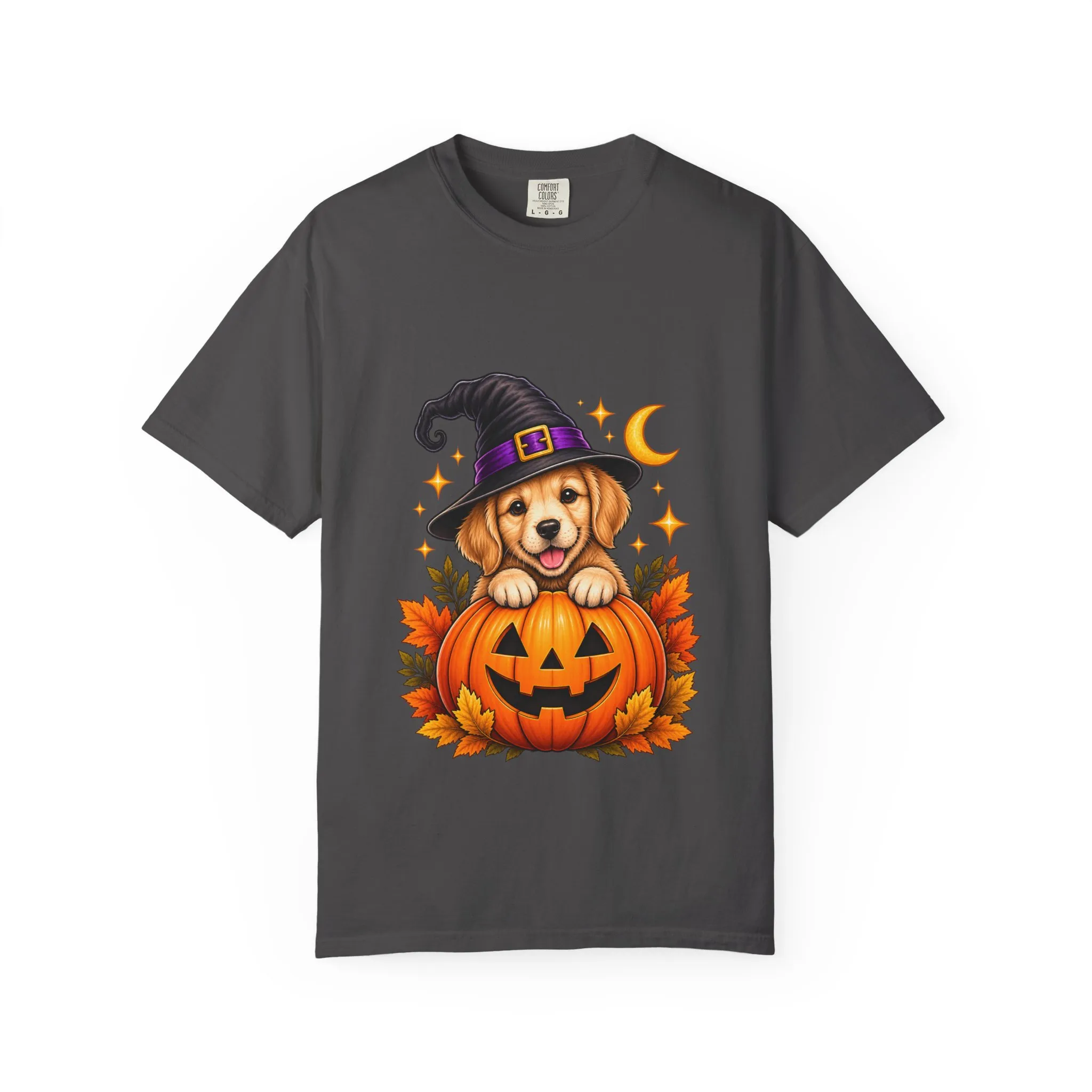 Halloween Dog Pumpkin T-Shirt - Image 46