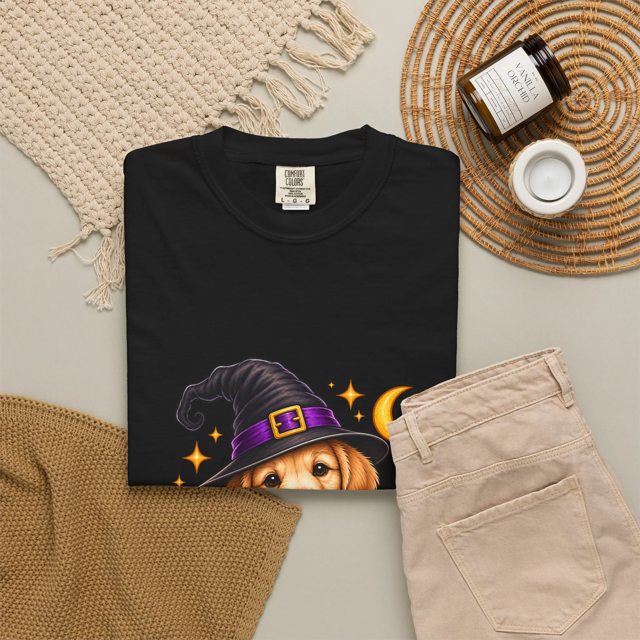 Halloween Dog Pumpkin T-Shirt - Image 54