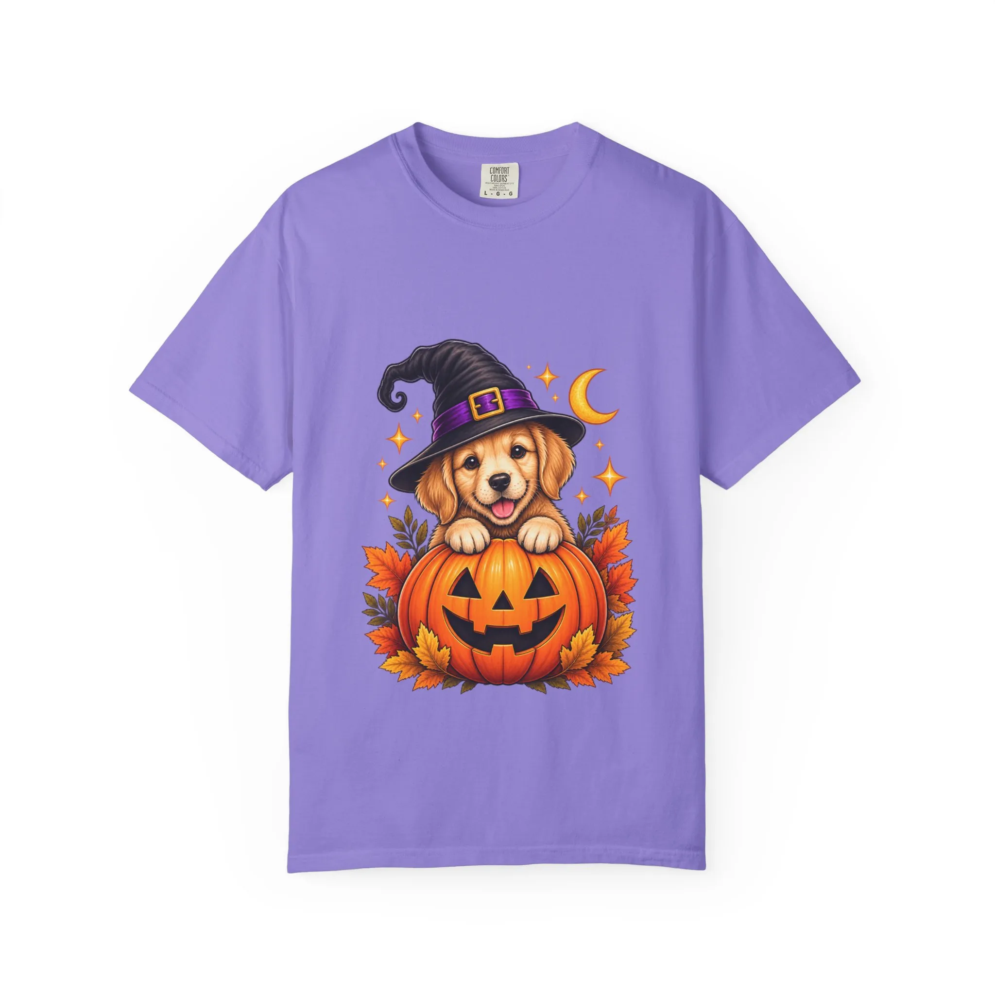 Halloween Dog Pumpkin T-Shirt - Image 56
