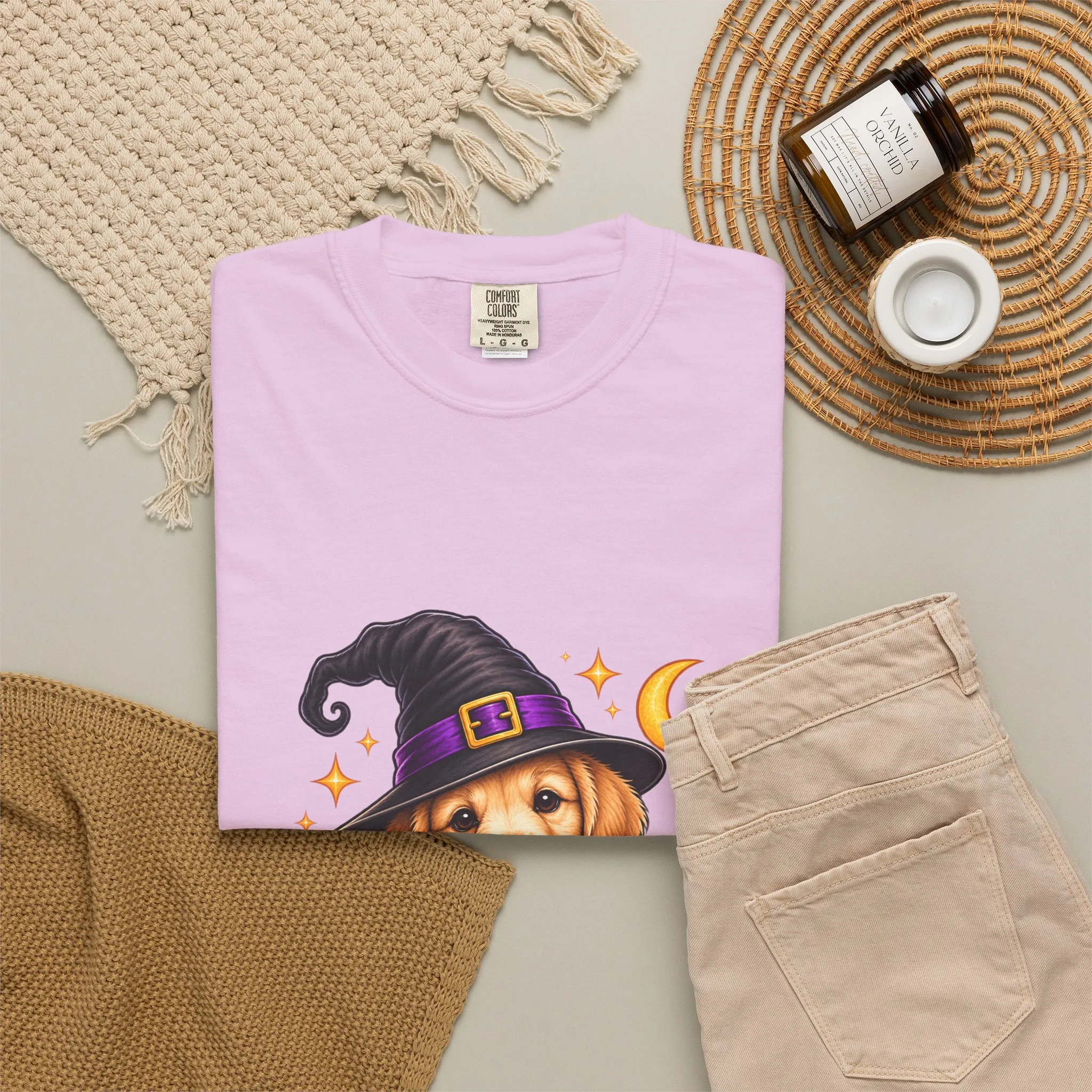 Halloween Dog Pumpkin T-Shirt - Image 64