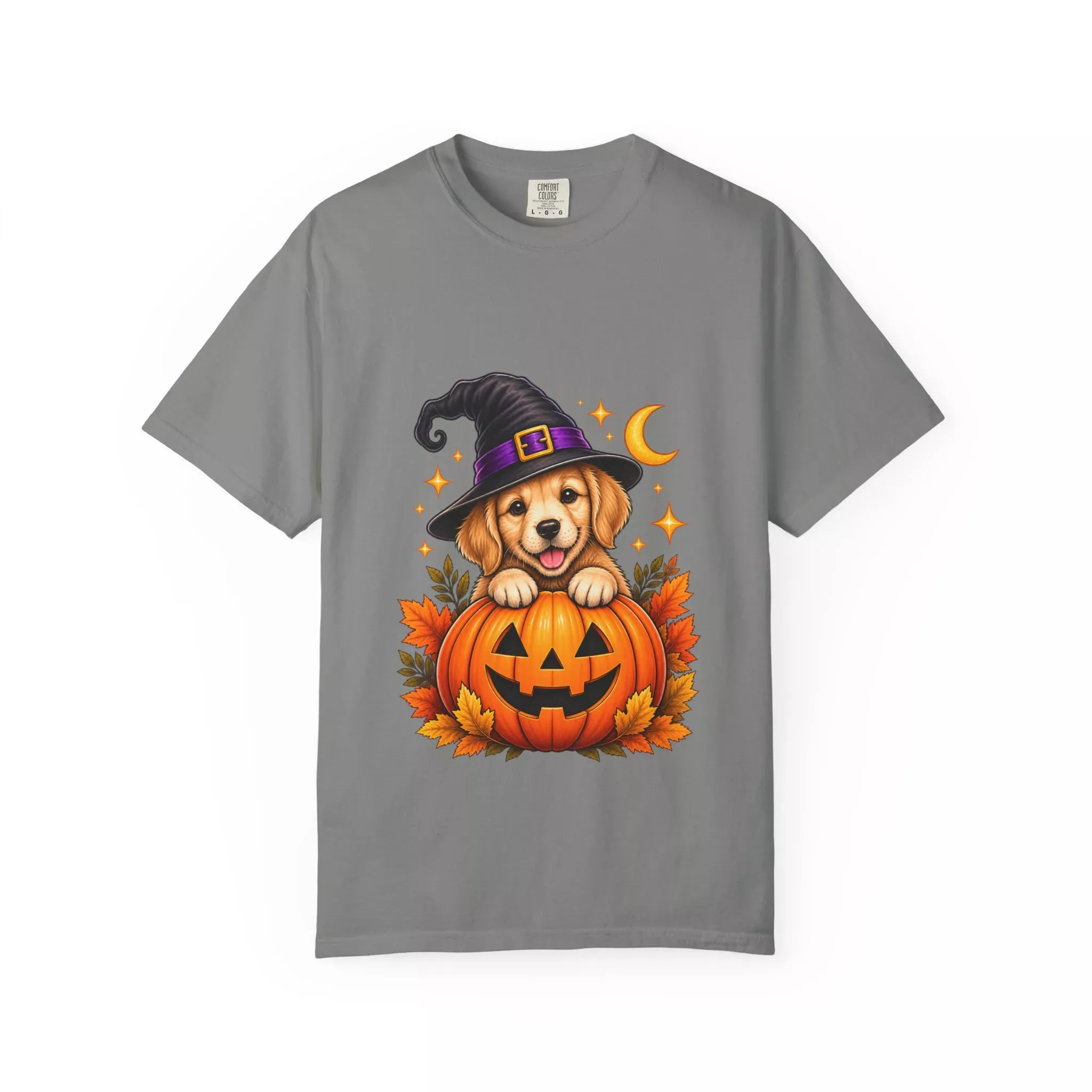 Halloween Dog Pumpkin T-Shirt - Image 41
