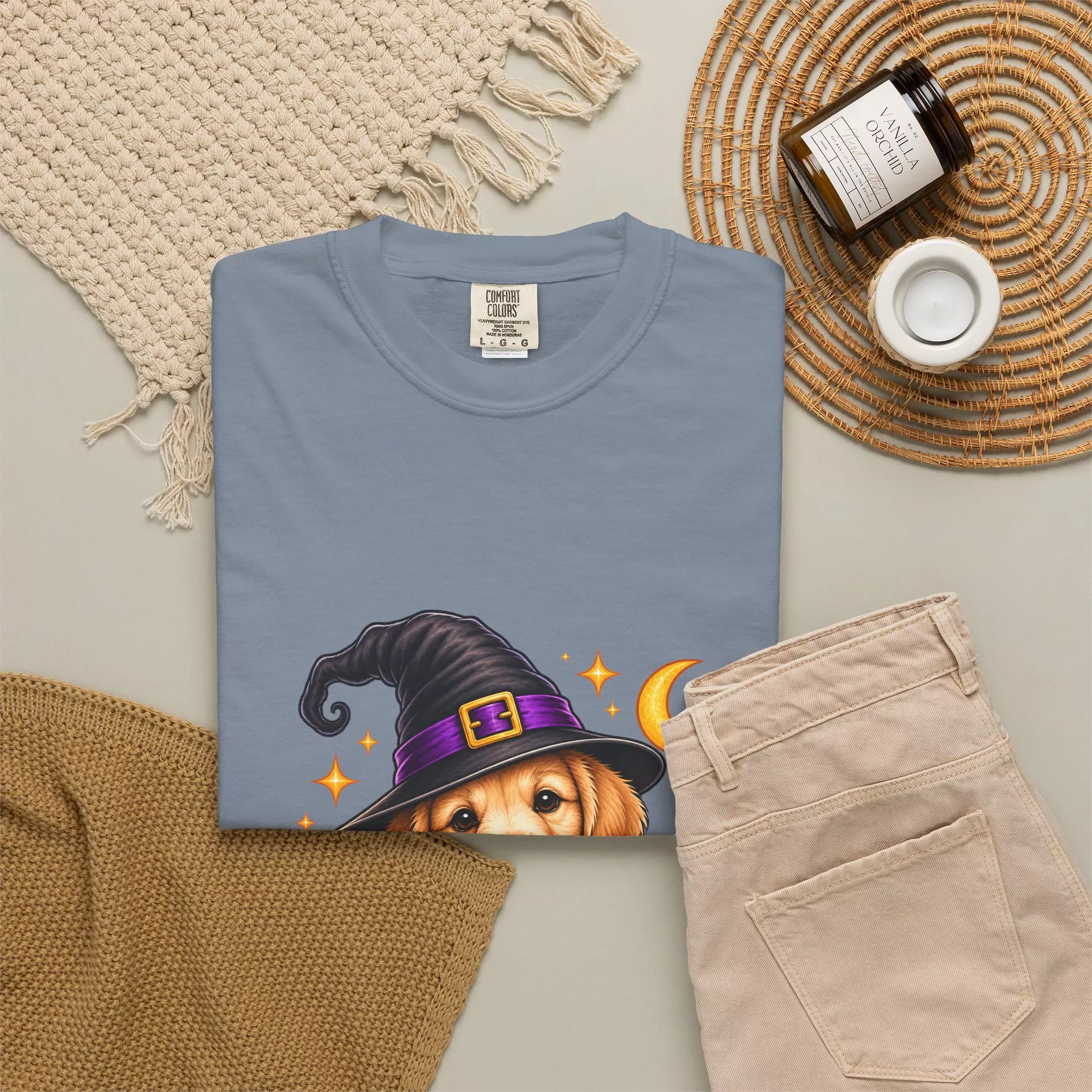 Halloween Dog Pumpkin T-Shirt - Image 39