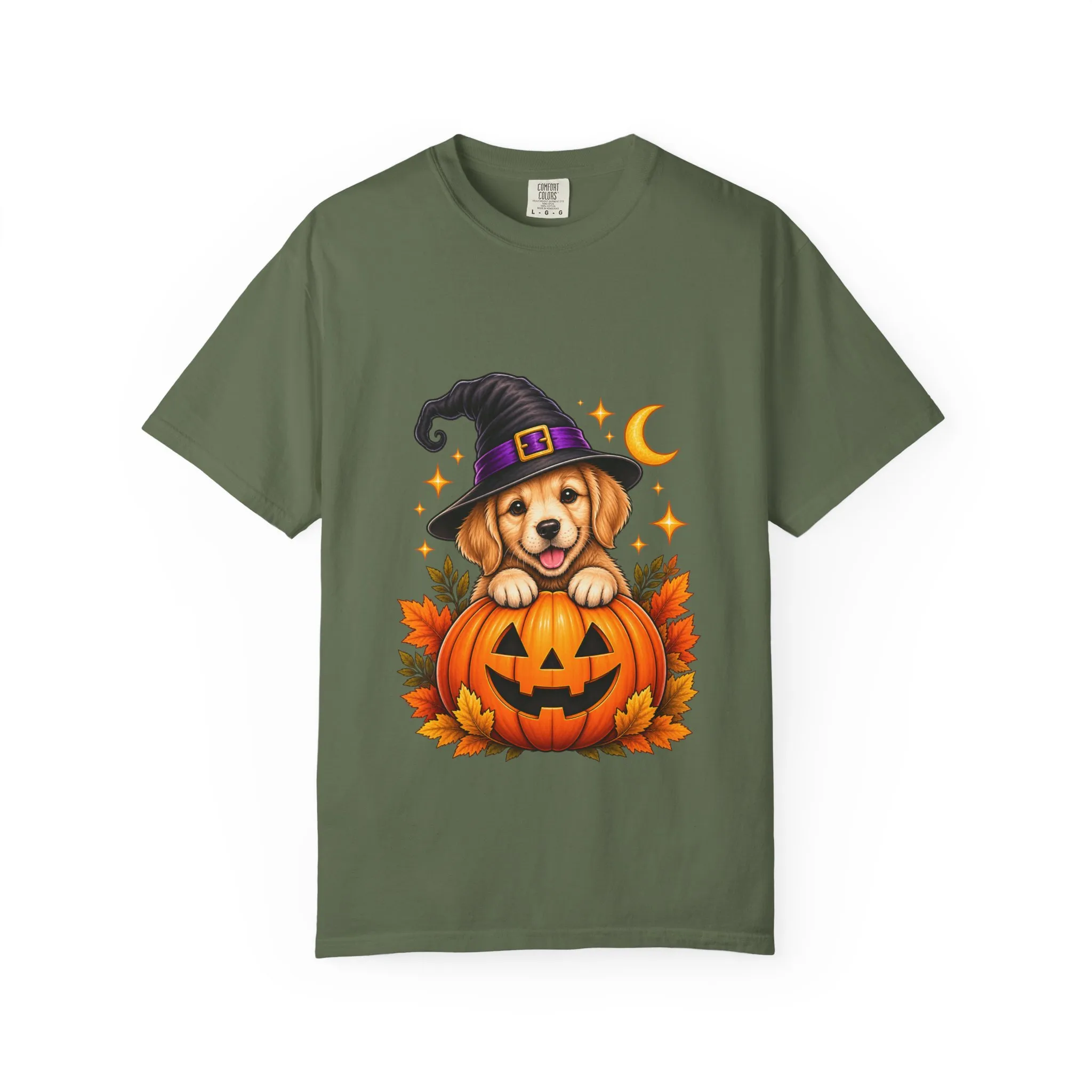 Halloween Dog Pumpkin T-Shirt - Image 21
